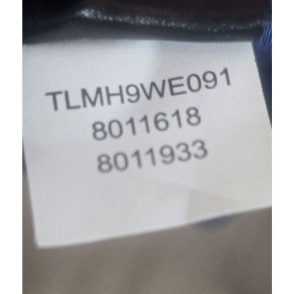 TAHARI Women's Belted Faux-Wrap Midi Dress Size 6 Blue Pockets FALL/ WINTER - Picture 13 of 16